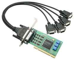 MOXA CP-114UL  4-  RS-232/422/485   Universal PCI   