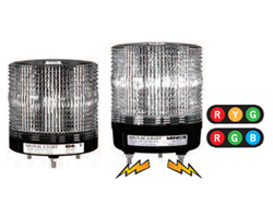 MS115M Трехцветные светодиодные стробоскопические сигнальные лампы диаметром 115 мм