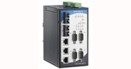 MOXA NPort S8455I-MM-SC   ��������������� Ethernet ���������� � RS-232/422/485 ������
